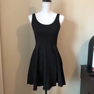 VS PINK Black skater dress